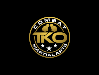 TKO Combat - martial arts  logo design by BintangDesign