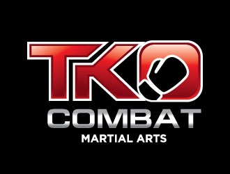 TKO Combat - martial arts  logo design by KreativeLogos