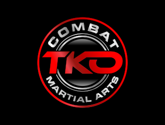 TKO Combat - martial arts  logo design by akhi