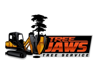 Tree jaws logo design by dasigns