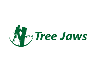 Tree jaws logo design by Gwerth