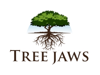 Tree jaws logo design by AamirKhan
