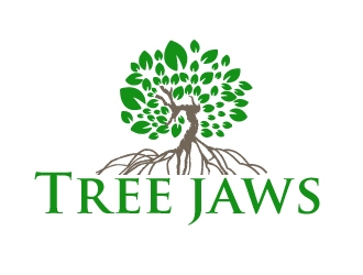 Tree jaws logo design by AamirKhan