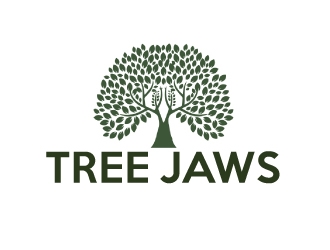 Tree jaws logo design by AamirKhan