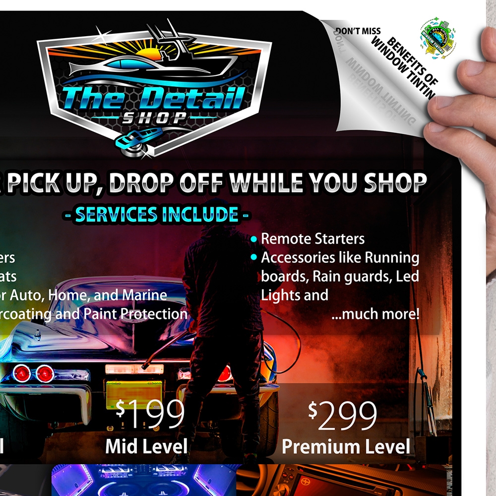 All Around Window Tinting  logo design by XyloParadise