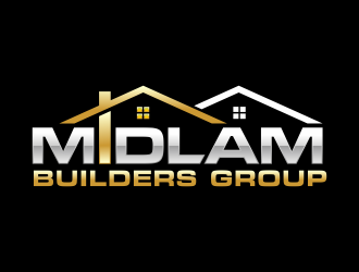 Midlam Builders Group logo design by hidro