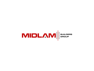 Midlam Builders Group logo design by haidar