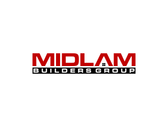 Midlam Builders Group logo design by RIANW