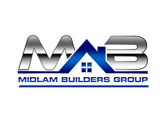 Midlam Builders Group logo design by 3Dlogos