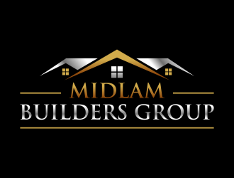 Midlam Builders Group logo design by ingepro