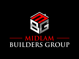 Midlam Builders Group logo design by ingepro