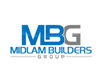 Midlam Builders Group logo design by samueljho