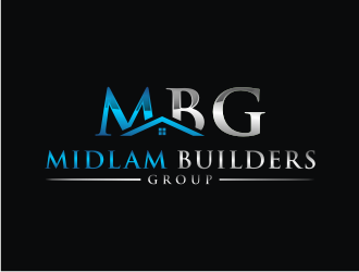 Midlam Builders Group logo design by bricton