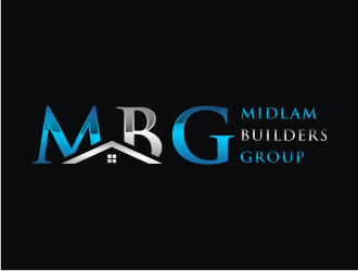 Midlam Builders Group logo design by bricton