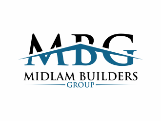 Midlam Builders Group logo design by hopee