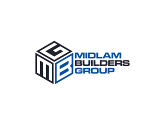 Midlam Builders Group logo design by goblin