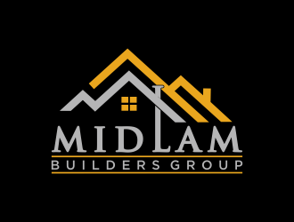 Midlam Builders Group logo design by Mahrein