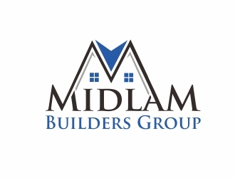 Midlam Builders Group logo design by langitBiru