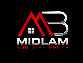 Midlam Builders Group logo design by 3Dlogos