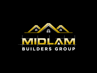 Midlam Builders Group logo design by PRN123