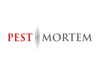 Pest Mortem logo design by muda_belia