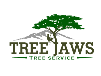 Tree jaws logo design by THOR_