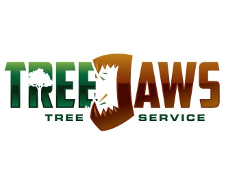 Tree jaws logo design by REDCROW