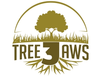 Tree jaws logo design by romano