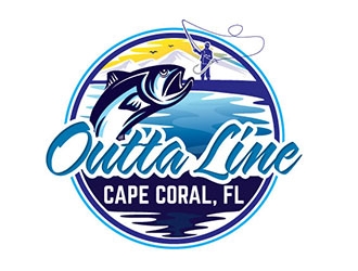 Outta Line      Cape Coral, FL logo design by gogo