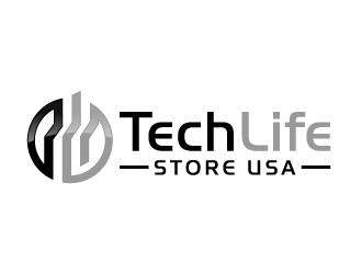 Tech Life Store USA logo design by akilis13