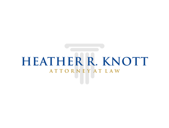 Heather R. Knott, Attorney at Law logo design by scolessi