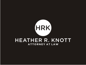 Heather R. Knott, Attorney at Law logo design by bricton