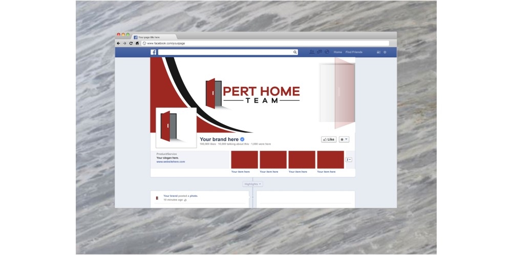 Pert Home Team logo design by bricton