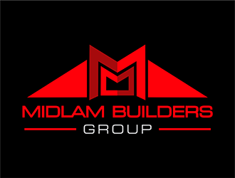 Midlam Builders Group logo design by MCXL