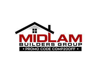 Midlam Builders Group logo design by pakderisher