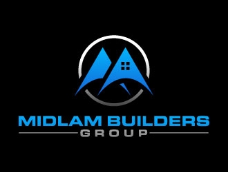 Midlam Builders Group logo design by sanworks