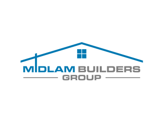 Midlam Builders Group logo design by logitec