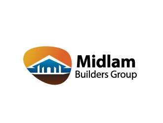Midlam Builders Group logo design by Logoways