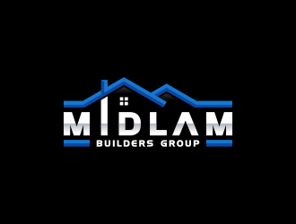 Midlam Builders Group logo design by logokoe