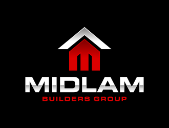 Midlam Builders Group logo design by creator_studios