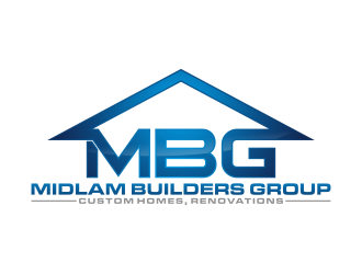 Midlam Builders Group logo design by qonaah