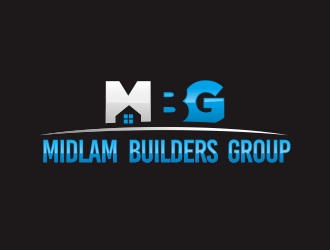 Midlam Builders Group logo design by YONK