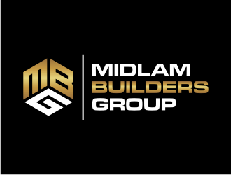 Midlam Builders Group logo design by puthreeone