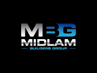 Midlam Builders Group logo design by wongndeso