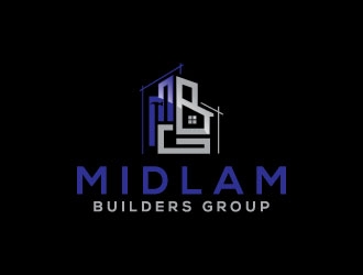 Midlam Builders Group logo design by jishu
