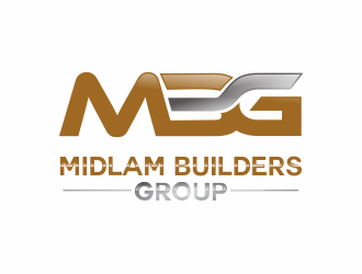 Midlam Builders Group logo design by up2date