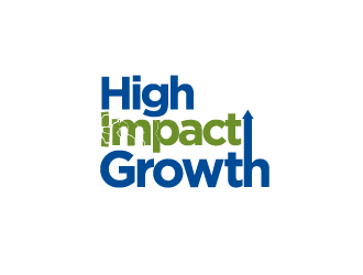 High Impact Growth logo design by PRN123