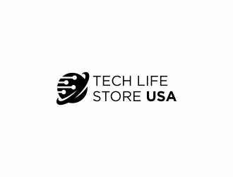 Tech Life Store USA logo design by luckyprasetyo