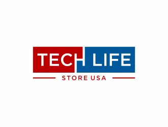 Tech Life Store USA logo design by menanagan