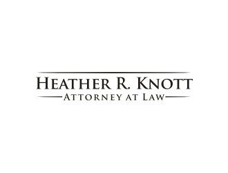 Heather R. Knott, Attorney at Law logo design by Sheilla